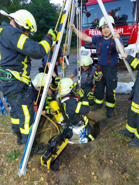 14.09.2021 - Schachtrettung